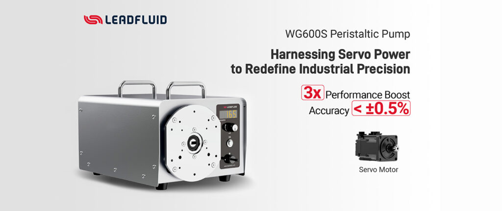 Enhanced Power, Superior Precision, Expanded Flow Range | The All-New WG600S Industrial Peristaltic Pump Upgrade
