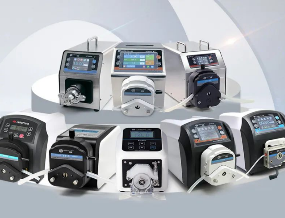 How to calculate the flow rate of LeadFluid peristaltic pump Lead Fluid