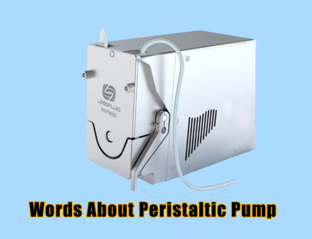 How to calculate the flow rate of LeadFluid peristaltic pump Lead Fluid