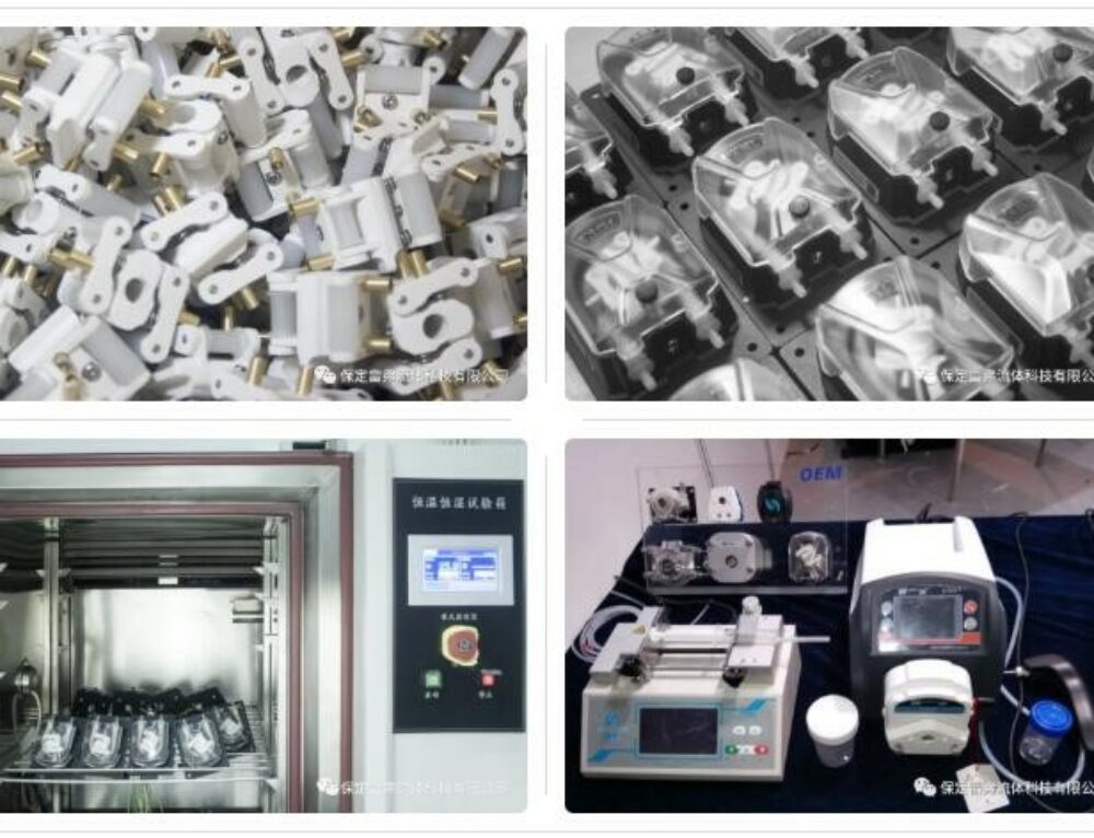 How to calculate the flow rate of LeadFluid peristaltic pump Lead Fluid