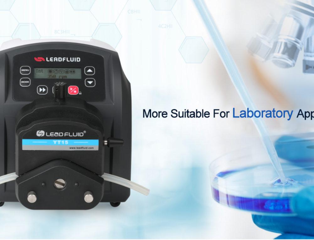 How to calculate the flow rate of LeadFluid peristaltic pump Lead Fluid