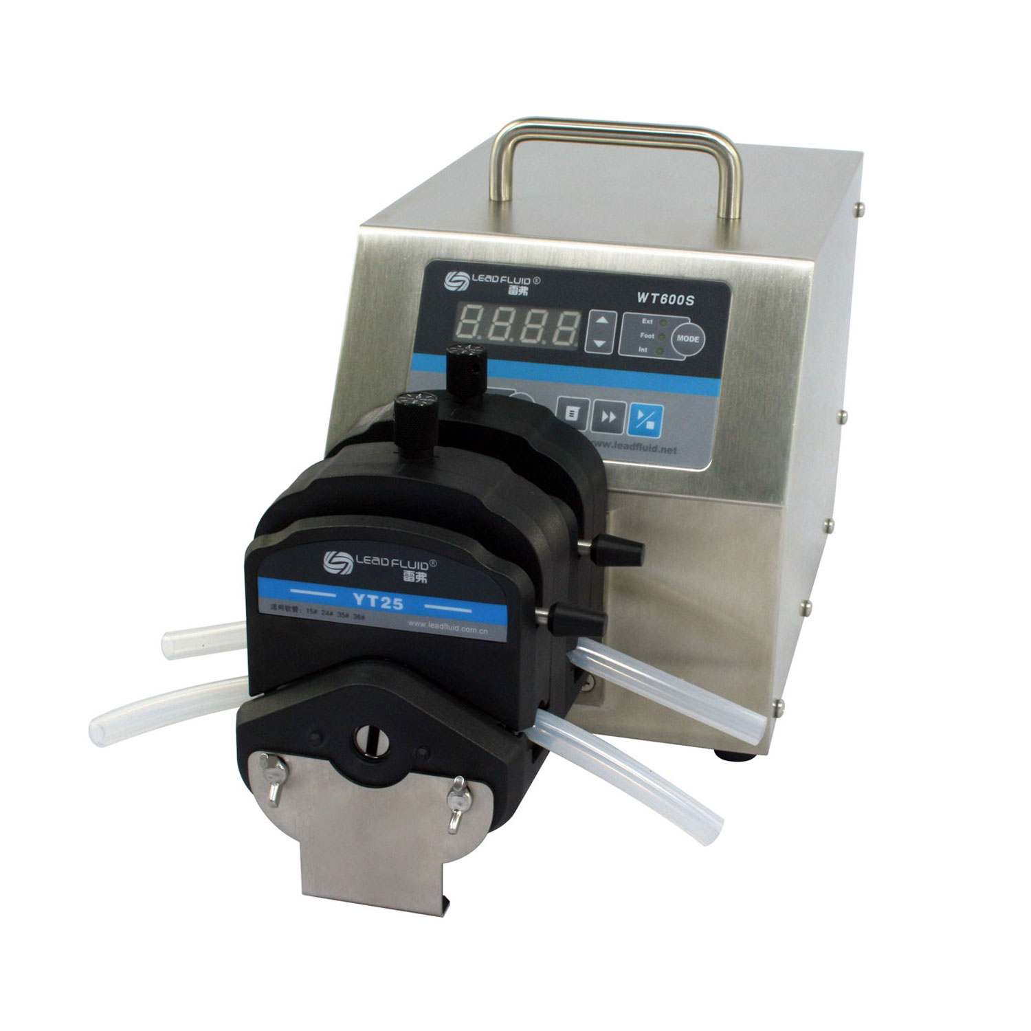 BT600 Chemicals Dosing Peristaltic Pump Variable Speed with 314D Flip-Top Head Quick Load 